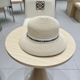 Chanel New Hollow Grass Hat Versatile Sunscreen Top Hat