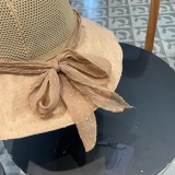 Prada Spring/Summer New Big Bow Sunshade Fisherman's Hat