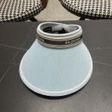 Balenciaga New Casual Versatile Empty Top Sunshade Hat