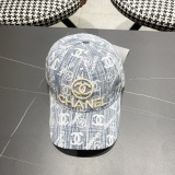 Chanel Fashion Embroidered Logo Baseball Hat Couple Versatile Fisherman's Hat