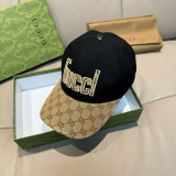 Gucci New Fashion Embroidered Logo Duck Tongue Hat Couple Versatile Baseball Hat
