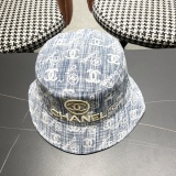 Chanel Fashion Embroidered Logo Baseball Hat Couple Versatile Fisherman's Hat
