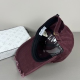 Balenciaga High Street Gradient Logo Printed Distressed Baseball Hat