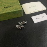 Gucci New Fashion 3D Strawberry Double G Earrings