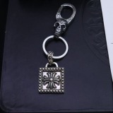 Chrome Hearts New Retro Skull Keychain Pendant