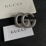 Gucci New Fashion Versatile Double G Brooch