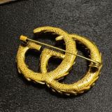 Gucci New Fashion Retro Double G Wheat Ear Brooch