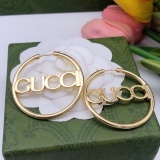 Gucci New Fashion Round Logo Earrings