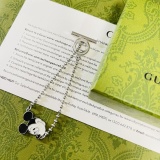 Gucci Classic Versatile Mickey Bead Chain Bracelet