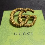 Gucci New Fashion Retro Double G Wheat Ear Brooch