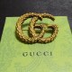 Gucci New Fashion Retro Double G Wheat Ear Brooch