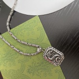 Gucci New Couple Fashion Retro Dragon Pendant Necklace