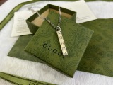 Gucci New Classic Striped Skull Necklace 50+5CM