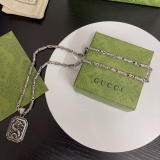 Gucci New Couple Fashion Retro Dragon Pendant Necklace