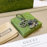 Gucci New Retro Double G Lantern Fish Keychain Bag Buckle