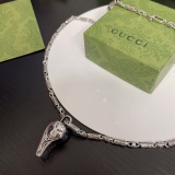 Gucci New Retro Punk Whistle Pendant Necklace