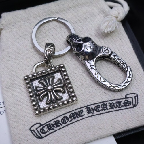 Chrome Hearts New Retro Skull Keychain Pendant