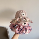 Chanel New Fashion Vacation Style Fisherman's Hat Women's Versatile Sunshade Hat