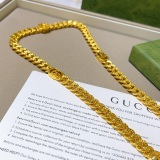 Gucci New Couple Fashion Double G Necklace