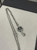 Gucci New Couple Fashion Double G Key Necklace