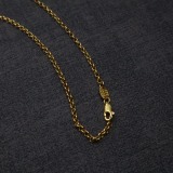 Chrome Hearts Retro Punk Pin Cross Pendant Necklace