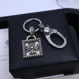 Chrome Hearts New Retro Skull Keychain Pendant