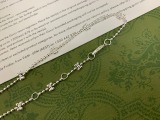 Gucci Classic Double G Snowflake Necklace 42CM