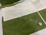 Gucci Classic Double G Snowflake Necklace 42CM