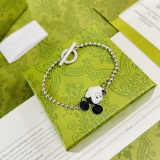Gucci Classic Versatile Mickey Bead Chain Bracelet