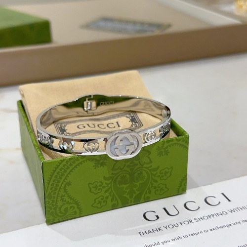 Gucci New Classic Retro Double G Widening Bracelet