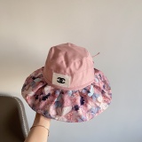Chanel New Fashion Vacation Style Fisherman's Hat Women's Versatile Sunshade Hat