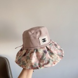 Chanel New Fashion Vacation Style Fisherman's Hat Women's Versatile Sunshade Hat