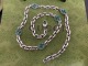 Gucci New Classic Green Enamel Interlocking Double G Necklace 60CM