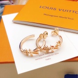 Louis Vuitton New Classic Fashion Rose Gold Earrings