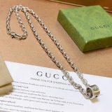 Gucci New Couple Classic Retro Double G Necklace