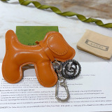 Gucci New Couple Fashion Double G Dog Keychain Bag Buckle