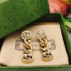 Gucci New Fashion Chain Carving Tassel Earrings