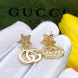 Gucci Classic Fashion Star Double G Earrings