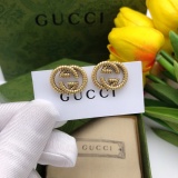 Gucci Fashion Mini Fried Dough Twists Double G Earrings