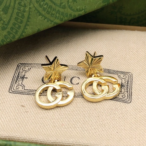 Gucci Classic Fashion Star Double G Earrings