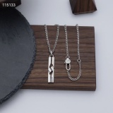 Gucci New Couple Retro Versatile Pendant Necklace