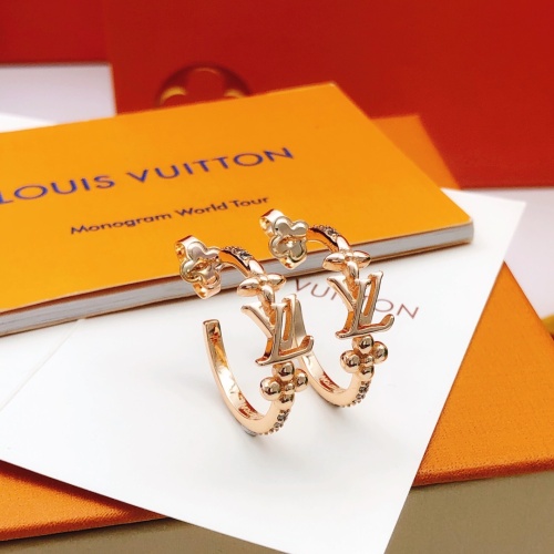 Louis Vuitton New Classic Fashion Rose Gold Earrings