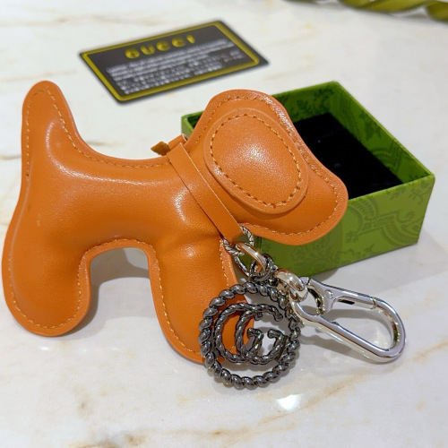 Gucci New Couple Fashion Double G Dog Keychain Bag Buckle