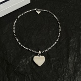 Prada New Classic Fashion Love Pendant Necklace 42 CM