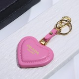 Prada New Fashion Versatile Love Logo Keychain Pendant