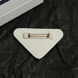 Prada New Classic Fashion Triangle Brooch
