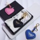 Prada New Fashion Versatile Love Logo Keychain Pendant
