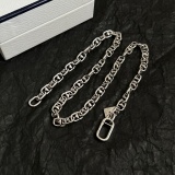 Prada New Fashion Versatile Triangle Pendant Necklace