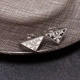 Prada New Fashion Versatile Triangle Open Ring