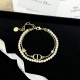 Dior New Fashion Double layered CD Pearl Bracelet